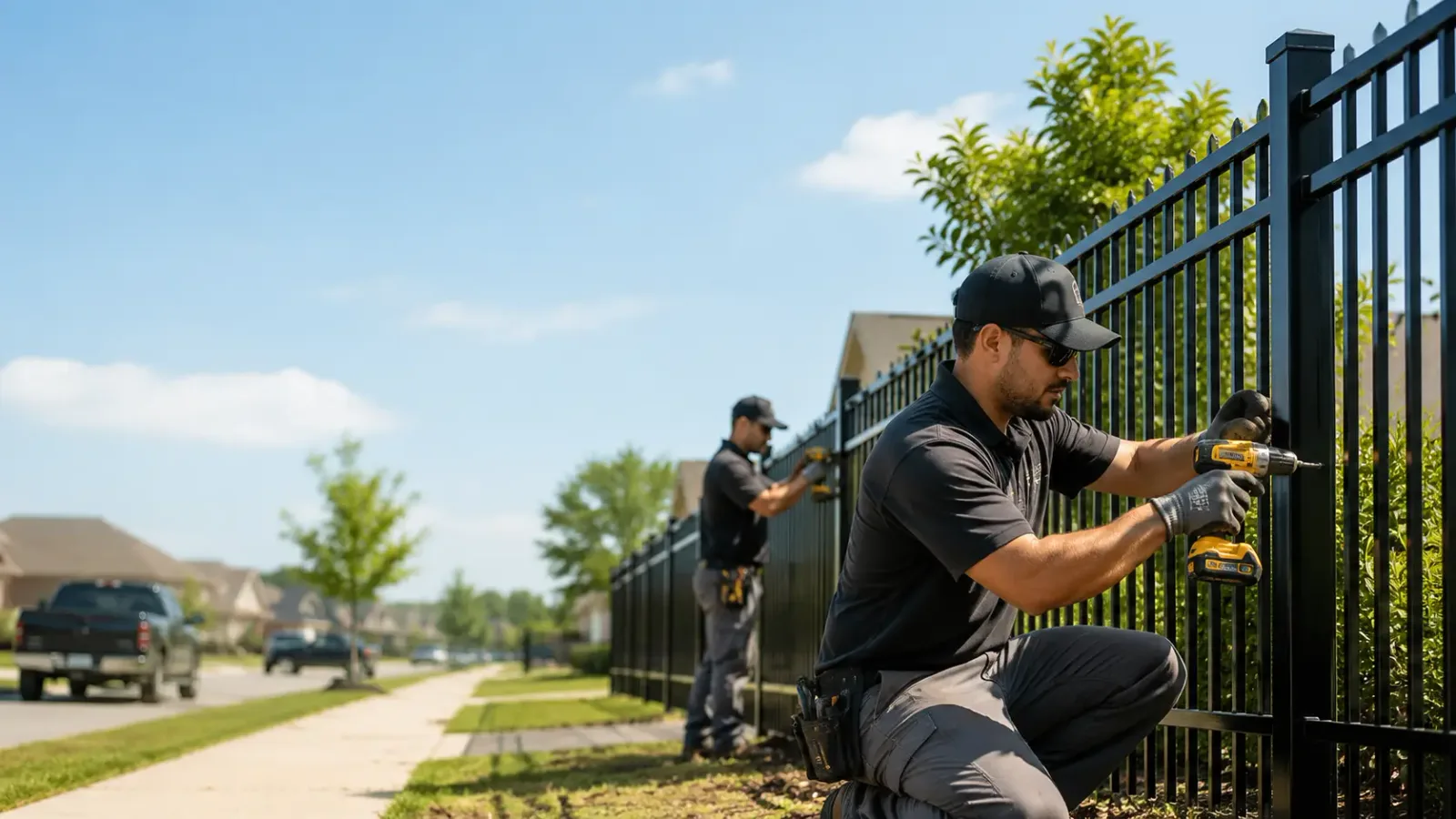 Metal Fence Installation in Maiden, NC